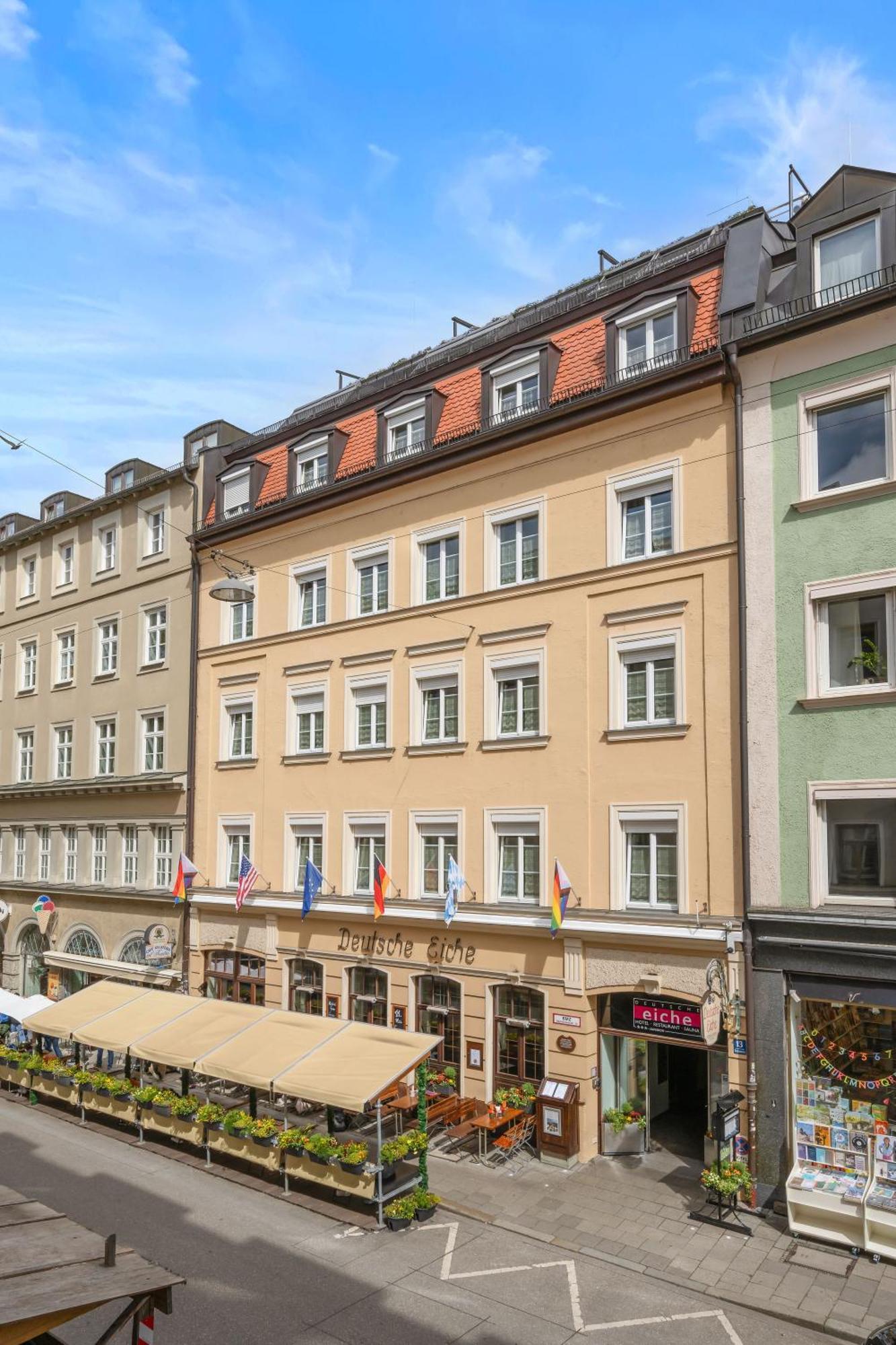 Hotel Deutsche Eiche Monaco di Baviera Esterno foto